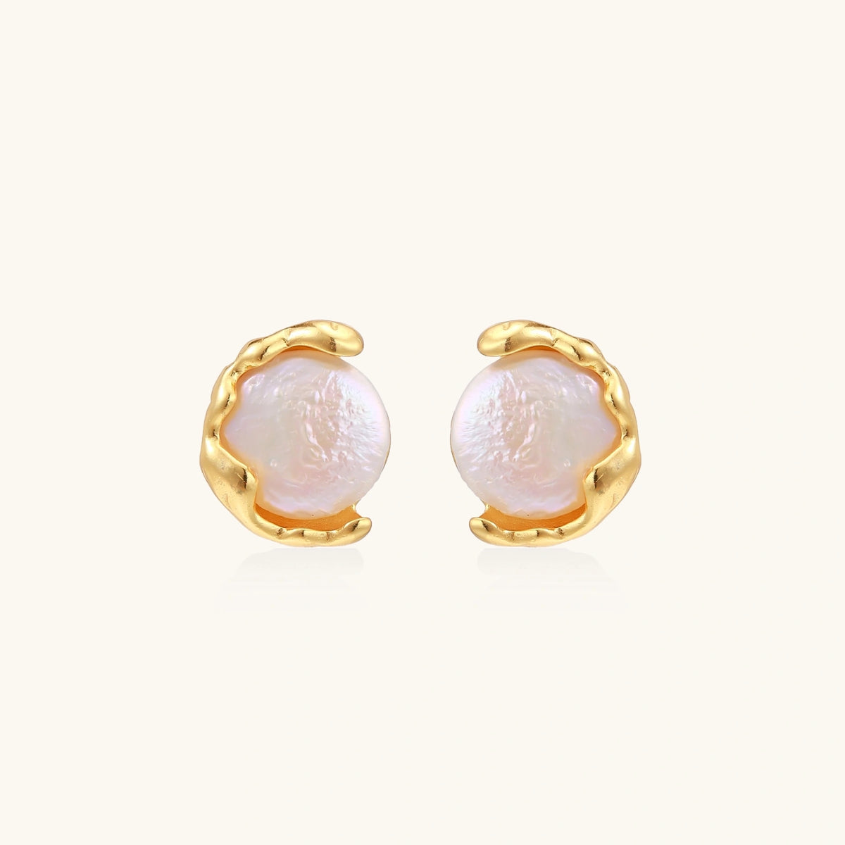 Pearl Embrace Studs